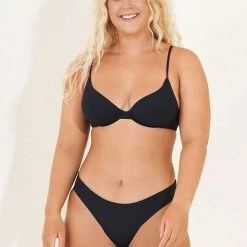 Maaji Black Midnight Sublime Classic Bikini Bottom