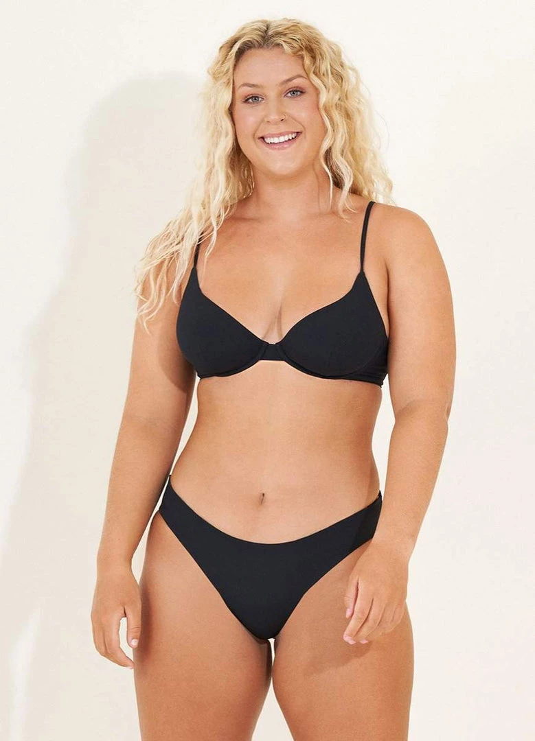 Maaji Black Midnight Sublime Classic Bikini Bottom