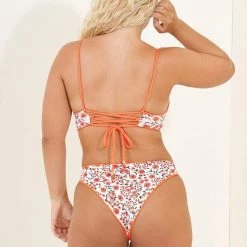 Maaji Orange Poppy Sublimity Classic Bikini Bottom