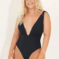 Maaji Black Midnight Faena Plunge One Piece