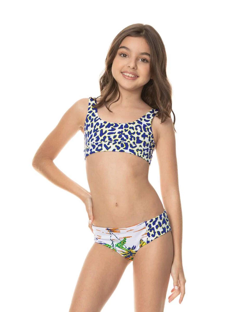 Maaji Enchanted Magnolia Manie Girls Bikini Set