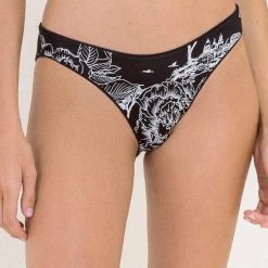 Swim Maaji Black Tulip Sublimity Classic Bikini Bottom