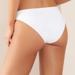 Maaji Simply White Sublimity Classic Bikini Bottom Swim