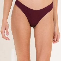 Maaji Pinot Red Sublimity Classic Bikini Bottom Swim