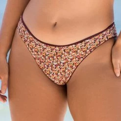 Maaji Pinot Red Sublimity Classic Bikini Bottom Swim