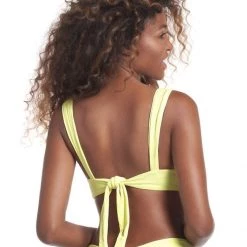 Maaji Butter Yellow Bailey Unmolded Underwire Bikini Top