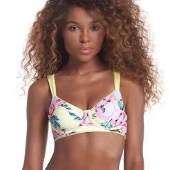 Maaji Butter Yellow Bailey Unmolded Underwire Bikini Top