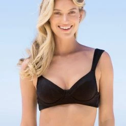 Swim Maaji Black Tulip Bailey Underwire Bikini Top