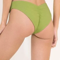Maaji Herbal Green Journey Double V Bikini Bottom Swim