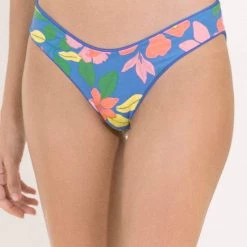 Swim Maaji Maya Blue Journey Double V Bikini Bottom