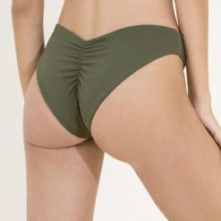 Swim Maaji Pine Green Journey Double V Bikini Bottom