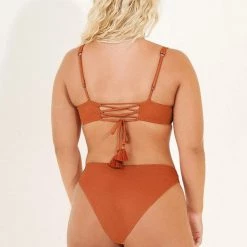 Swim Maaji Sunset Orange Sublimity Classic Bikini Bottom