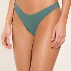 Maaji Eucalyptus Green Splendour High Leg Bikini Bottom