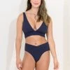 Maaji Blue Spruce Paradise D Cup Triangle Bikini Top Swim