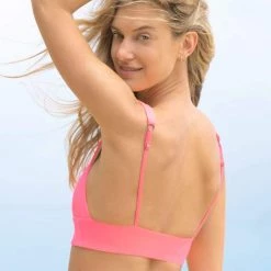 Swim Maaji Fandango Pink Donna Sporty Bralette Bikini Top