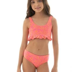 Maaji Aster Papaya Girls Bikini Set