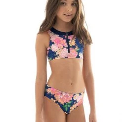 Maaji Peony Bellflower Girls Bikini Set