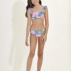 Maaji Star Flower Tigerlily Girls Bikini Set