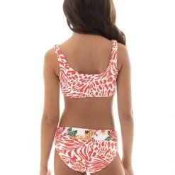 Maaji Begonia Jungle Lava Girls Bikini Set