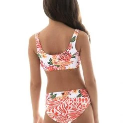 Maaji Begonia Jungle Lava Girls Bikini Set