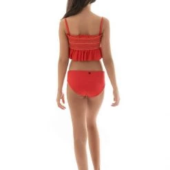 Maaji Red Camelia Fiesta Girls Bikini Set