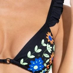 Maaji Amazonas Pirouette Ruffle Triangle Bikini Top