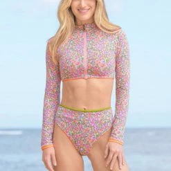 Swim Maaji Fandango Suzy V High Rise/High Leg Bikini Bottom