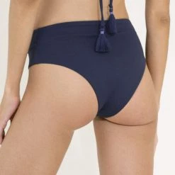 Maaji Blue Spruce Jannine Mid Rise Bikini Bottom Swim