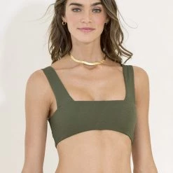 Swim Maaji Pine Green Passion Classic Bralette Bikini Top