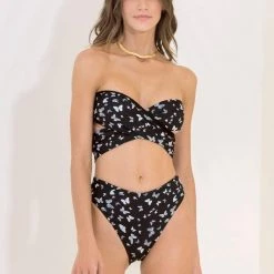 Swim Maaji Black Tulip Radiant Trikini One Piece