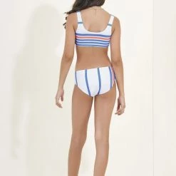 Maaji Bengal Stripe Coral Reef Girls Bikini Set