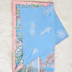 Maaji Maya Blue Florelia Beach Towel Accessories