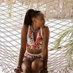 Maaji Cremon Artist High Neck Bikini Top