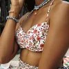 Maaji Wild Flower Selena Bandeau Bikini Top