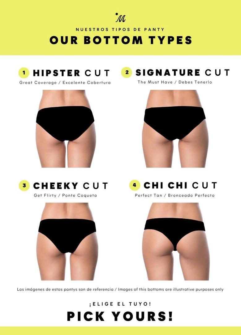 Swim Maaji Gingham Frisky Single Strap Bikini Bottom